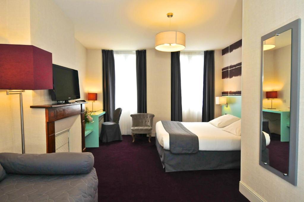 Logis Hotel Le Central Barèges Pokoj fotografie